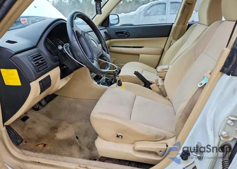 2008 Subaru Forester 2.5X z USA, uszkodzony, nr VIN JF1SG63698G702592